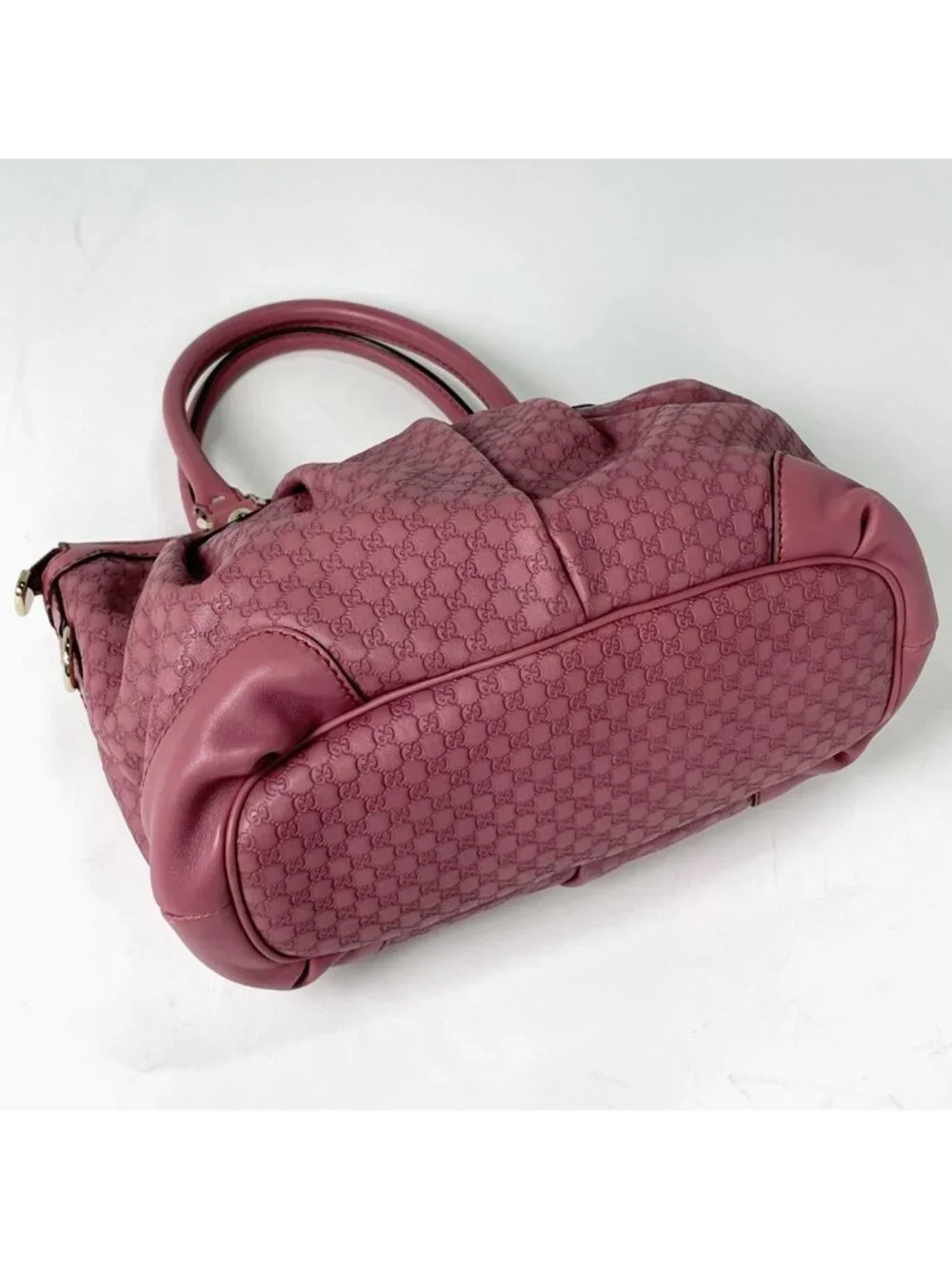 Gucci Handbag Sukey Micro 2-Way Leather Pink